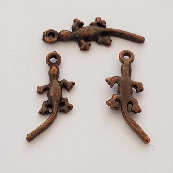 Breloque L&eacute;zard N&deg;04 Cuivre