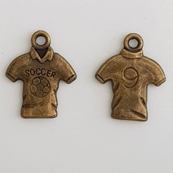 Charm fodbold tr&oslash;je sport bold bronze