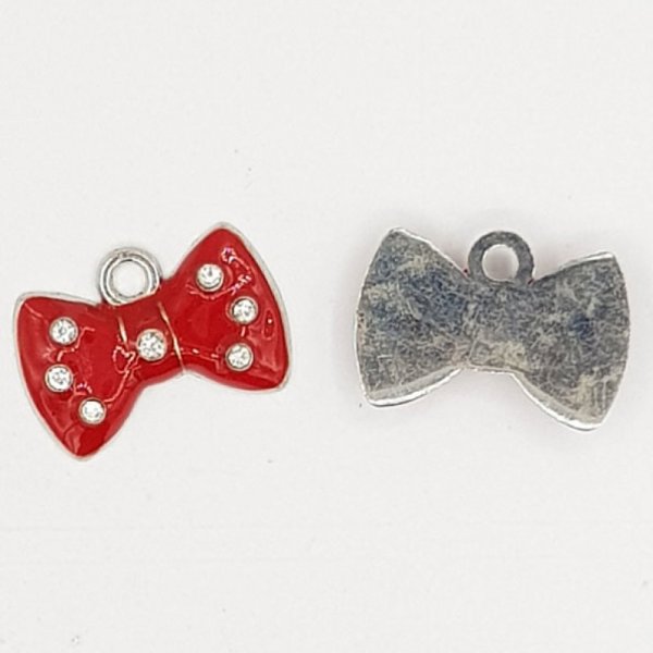 Charm Node N&deg;14 r&oslash;dt metalb&aring;nd charme