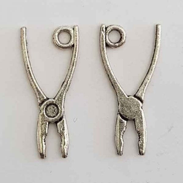 Charm v&aelig;rkt&oslash;jstang s&oslash;lvbelagt