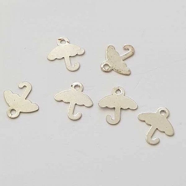 Breloque Parapluie N&deg;09 Argent