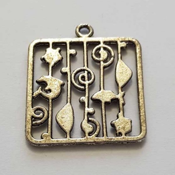 Breloque Poisson N&deg;12 Argent