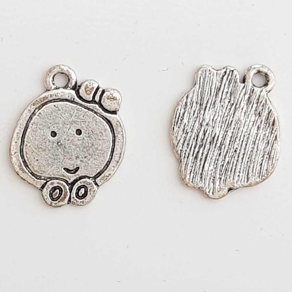 Apple Charm sølv metal N°04 køkken.