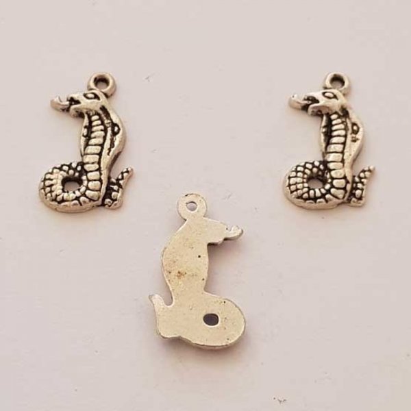 Breloque Serpent N&deg;02 Argent