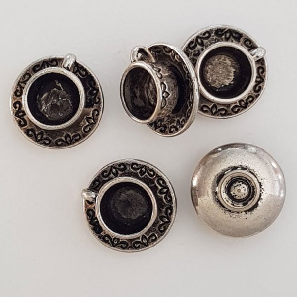 Charm kop og underkop N&deg;02 k&oslash;kken s&oslash;lv