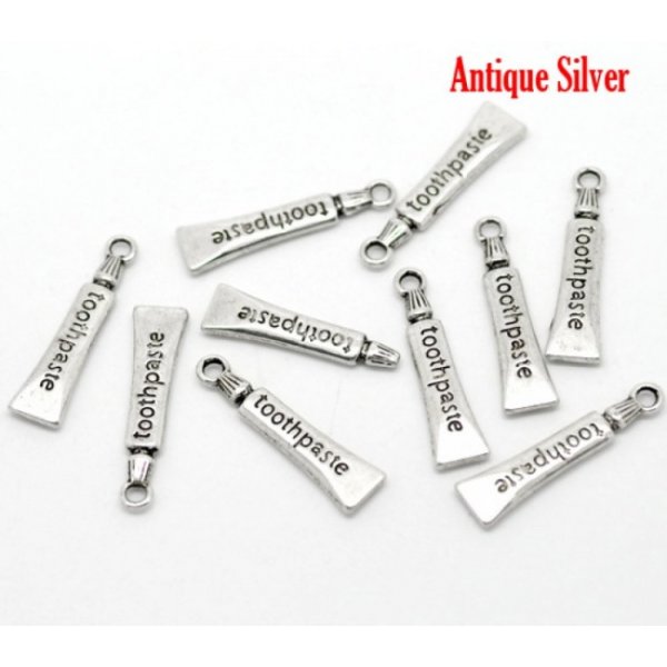 Tandpastatube Charm s&oslash;lv