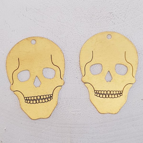 Kranie og korslagte knogler charme N&deg;10