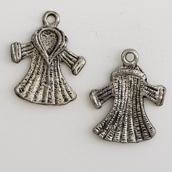 Charm jakke bekl&aelig;dning N&deg;01 Silver.