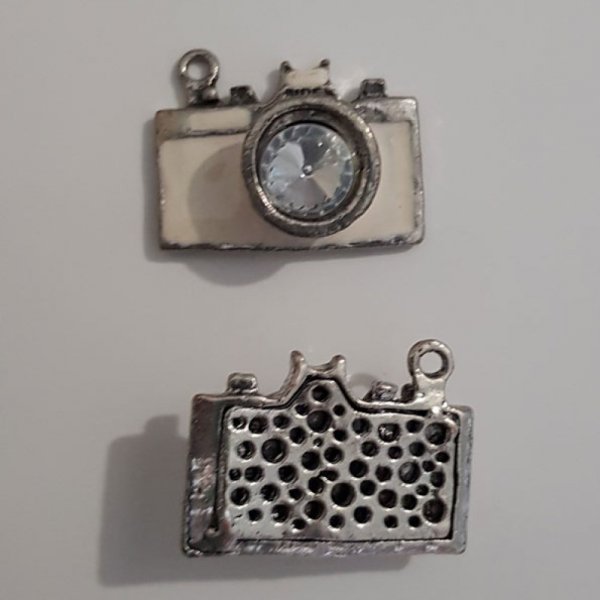Camera charm N&deg;05 Silver