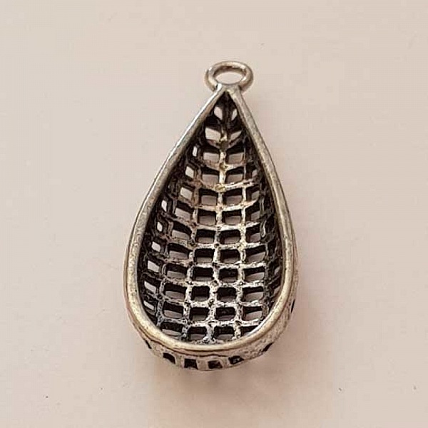 Breloque goutte N&deg;08-01 Argent