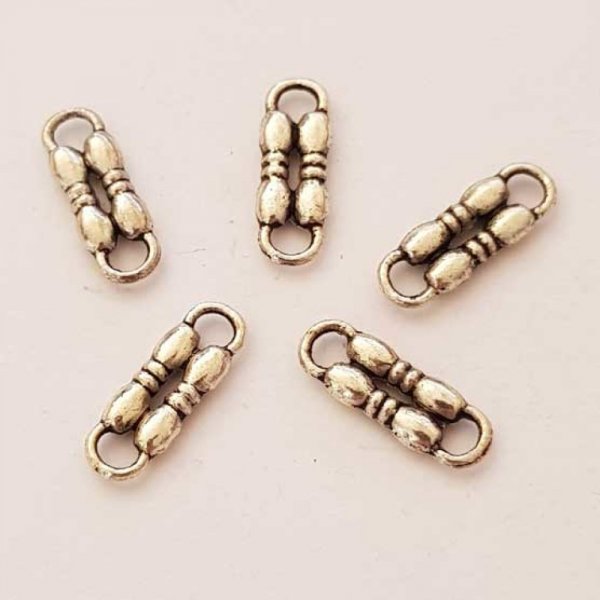 Breloque goutte N&deg;09-07 Argent