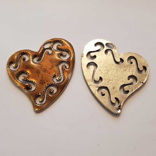 Breloques C&oelig;ur N&deg;85 Marron