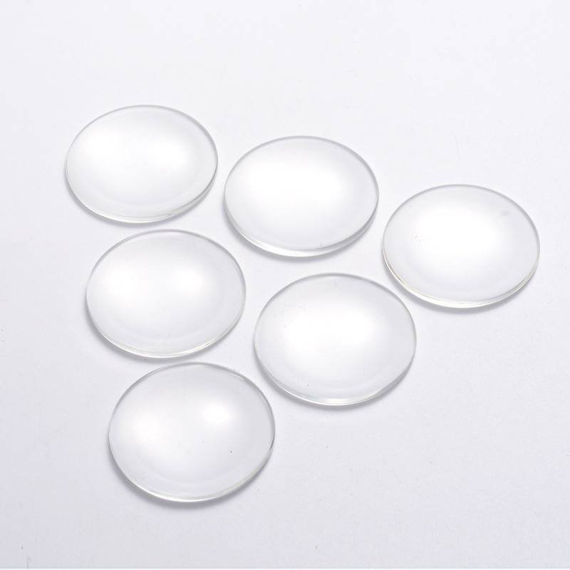 Cabochon Rund 40 mm klart glas R016-40