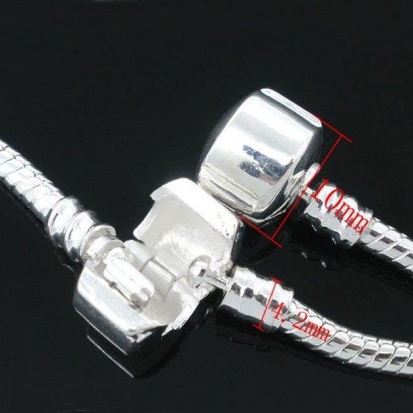 Halsk&aelig;de 58cm s&oslash;lv N&deg;01