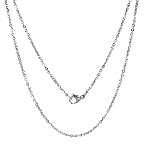 Halsb&aring;nd N&deg;06-01 i rustfrit st&aring;l, 45,5 cm