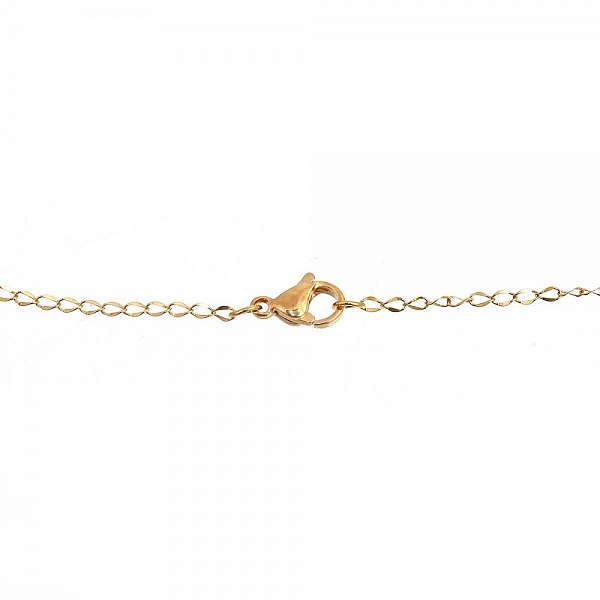 Halsk&aelig;de N&deg;07 i rustfrit st&aring;l, 45 cm (18")