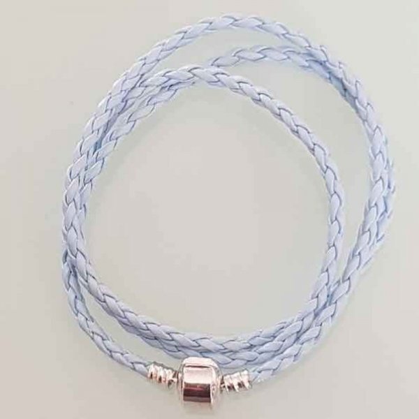 Flettet halsk&aelig;de 58cm N&deg;02