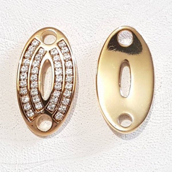 04 mm Zamak-stik N&deg;03 Guld