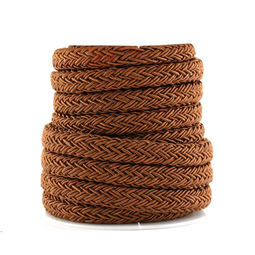 Corde polyester Regaliz 4 x 7 mm Brun Moyen