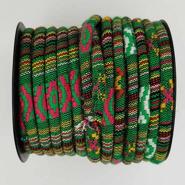 Spaghettisnor N&deg;01 Gr&oslash;n x 1 meter