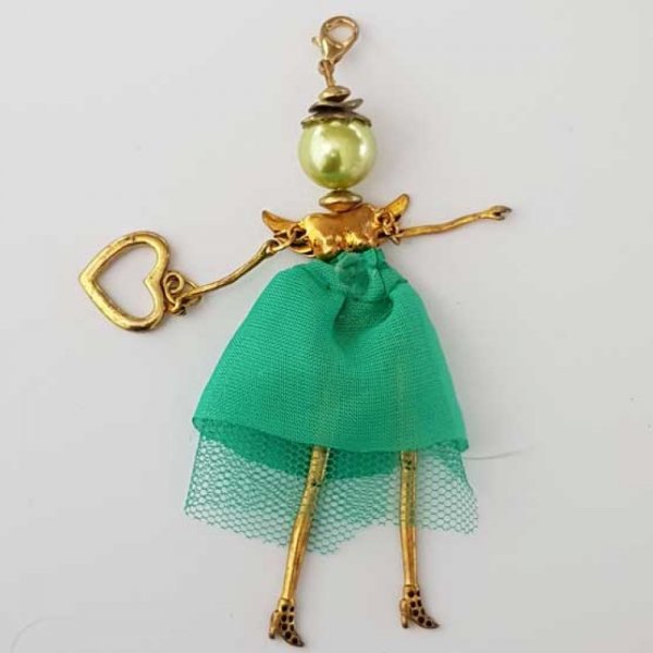 Corps de poup&eacute;e en m&eacute;tal 11 cm N&deg;02 sans fleur