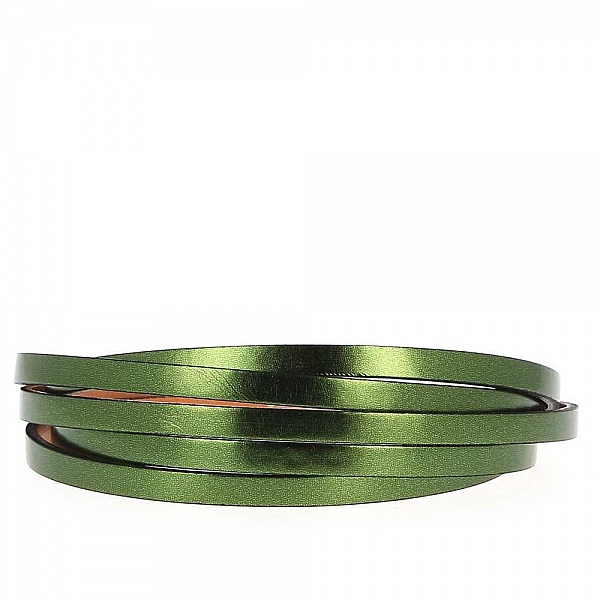 Spejl i l&aelig;der 05 mm x 20 cm