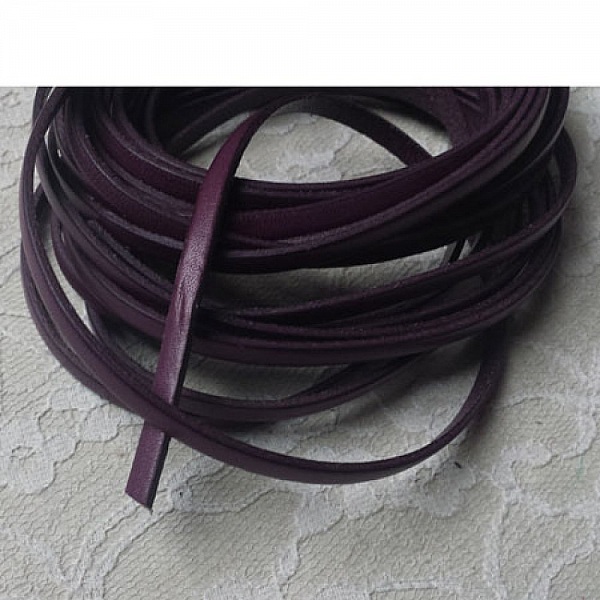 Plum l&aelig;der 05 mm glat og 20 cm