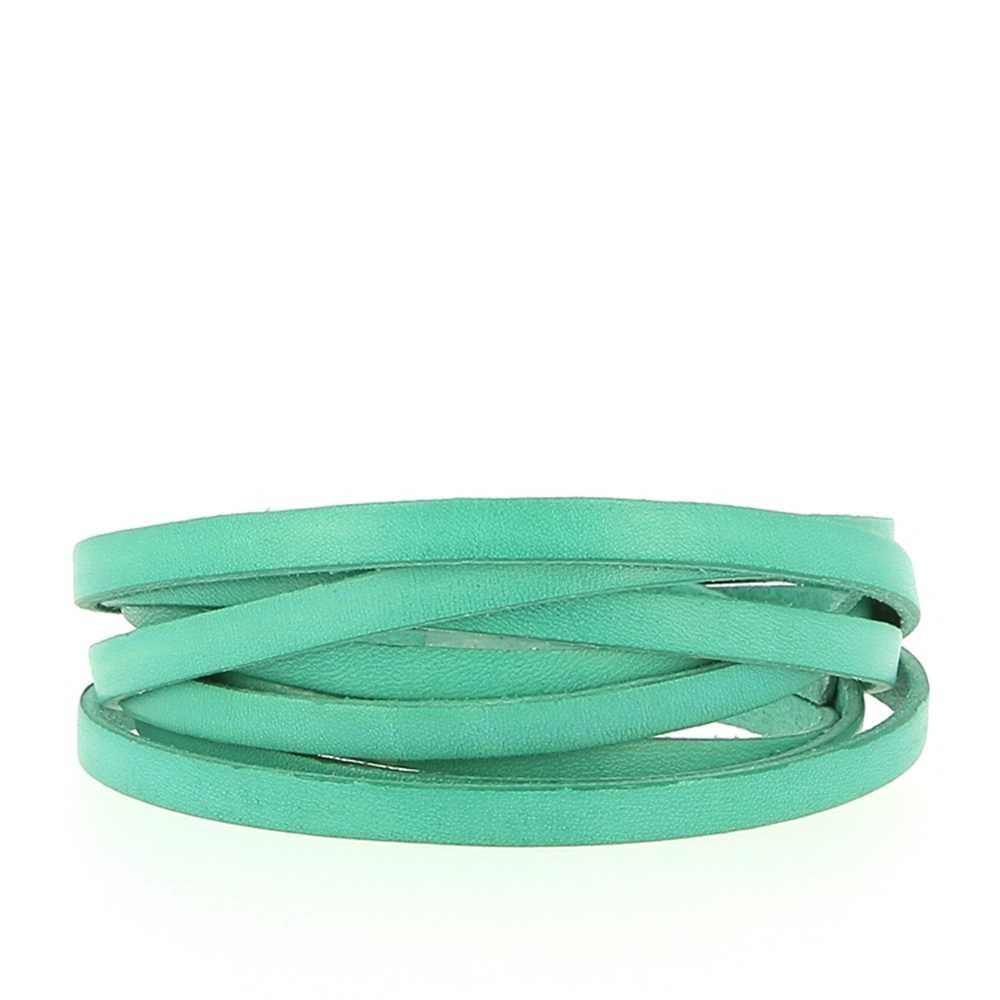 Emerald læder 06 mm glat pr. 20 cm