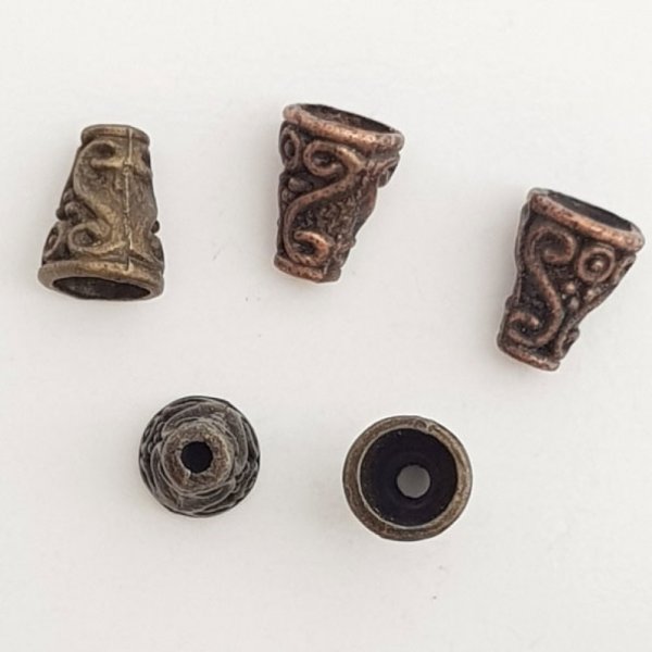 End cap cup N&deg;09 Kobber