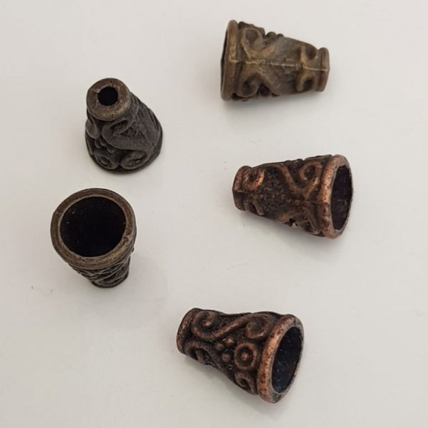 End cap cup N&deg;09 Kobber