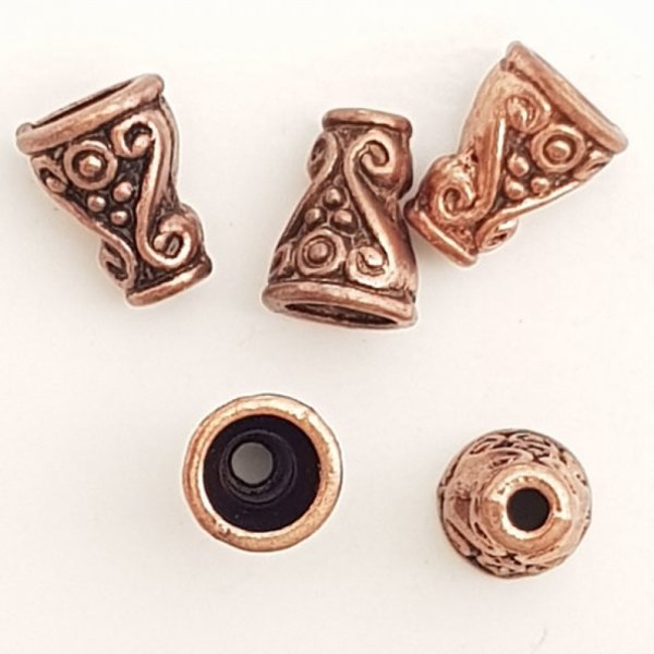 End cap cup N&deg;10 Kobber