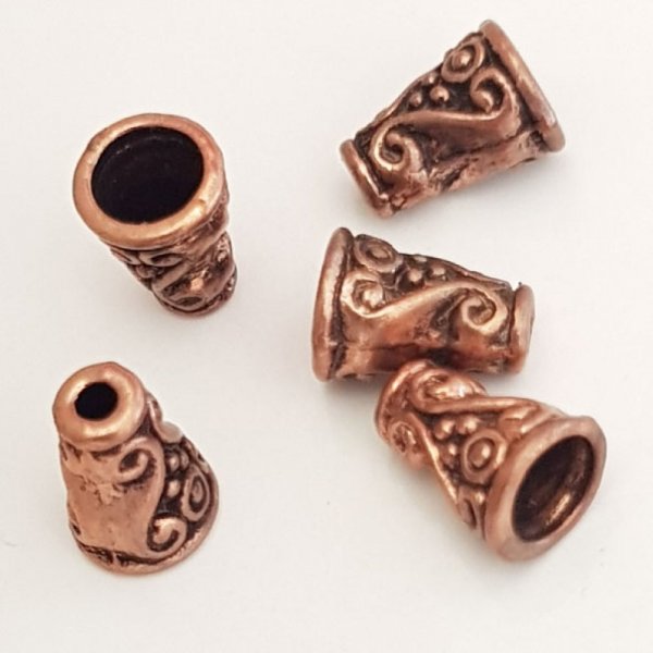 End cap cup N&deg;10 Kobber