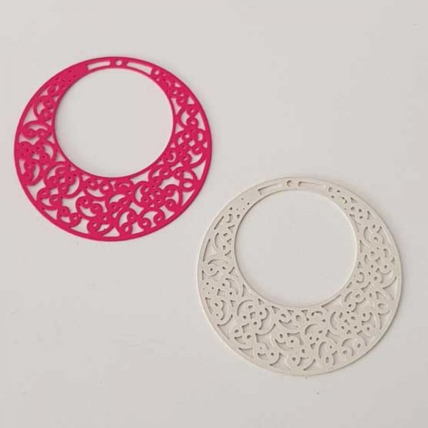 Estampe N&deg;12 Rond 32 mm Lot 2 pi&egrave;ces