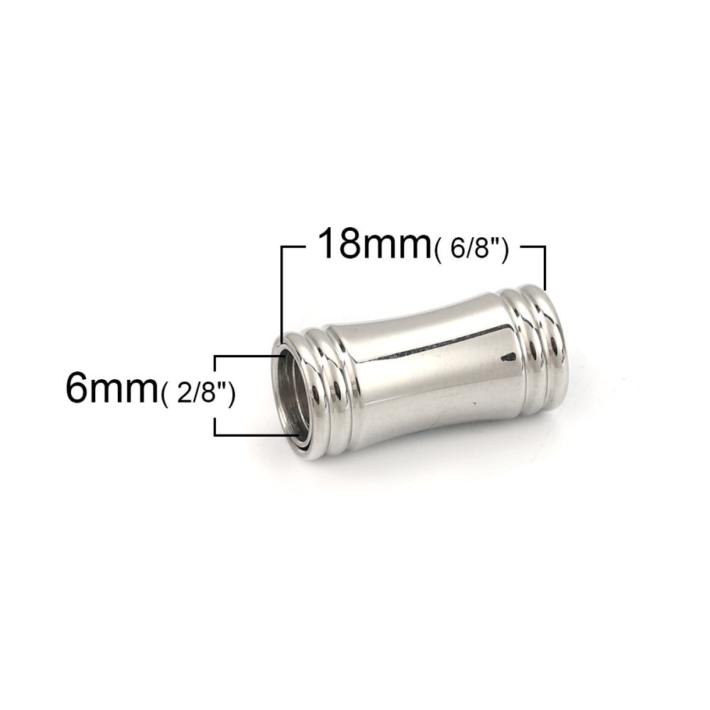 Magnetlås Rustfrit stål 06 mm Sølv N°03