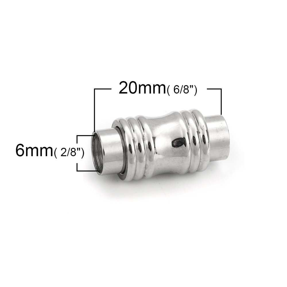 Magnetlås Rustfrit stål 06 mm Sølv N°05