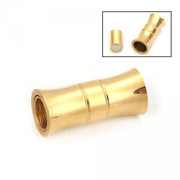Magnetisk l&aring;s Rustfrit st&aring;l 06 mm Guld N&deg;06