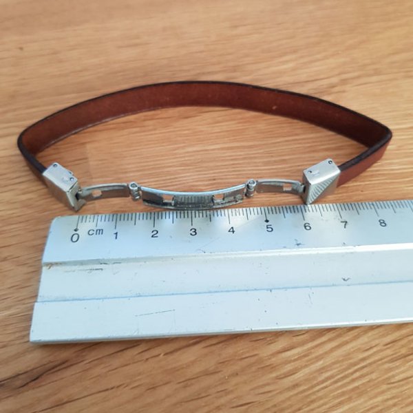 Kl&oslash;beklemme til l&aelig;der 10 mm bred N&deg;02