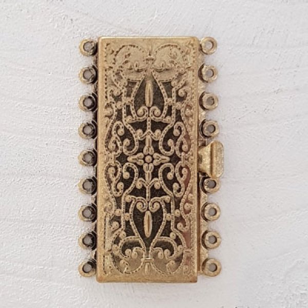 Rektangul&aelig;r l&aring;s Multi-Ranks Bronze.