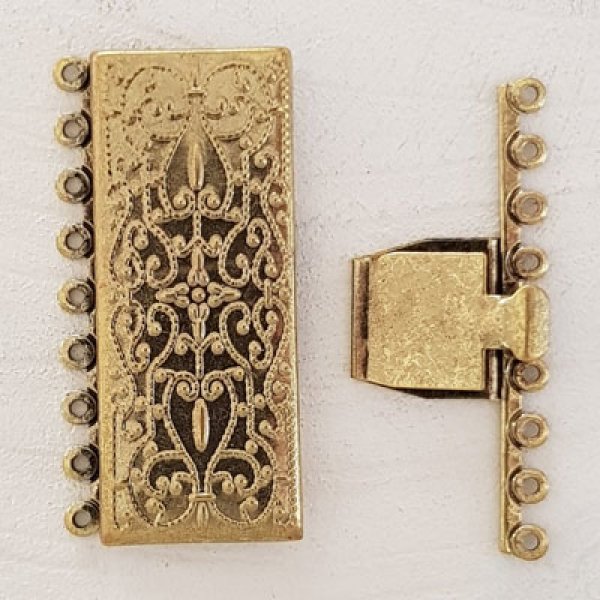 Rektangul&aelig;r l&aring;s Multi-Ranks Bronze.