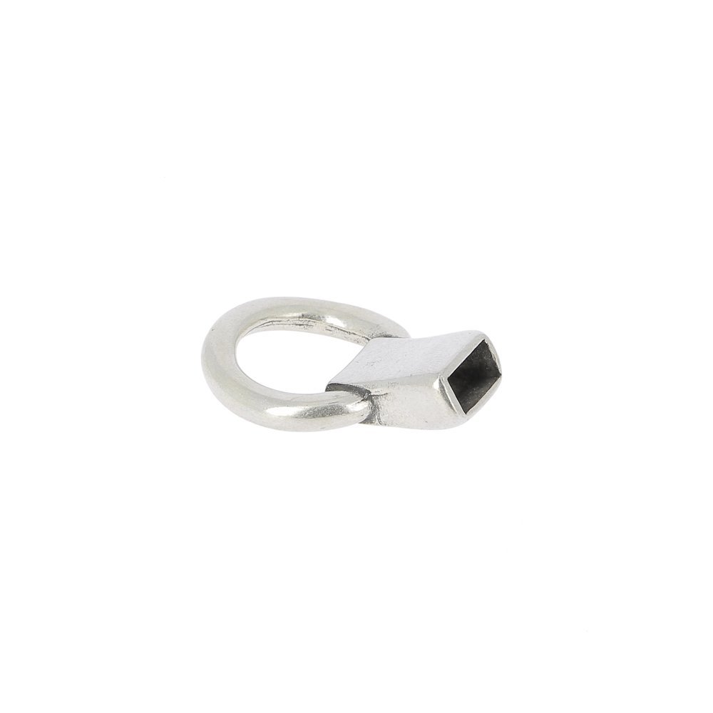 5 mm Zamak læder toggle lås