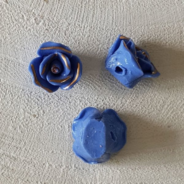 Blomst 15 mm N&deg;01-03 Bl&aring;