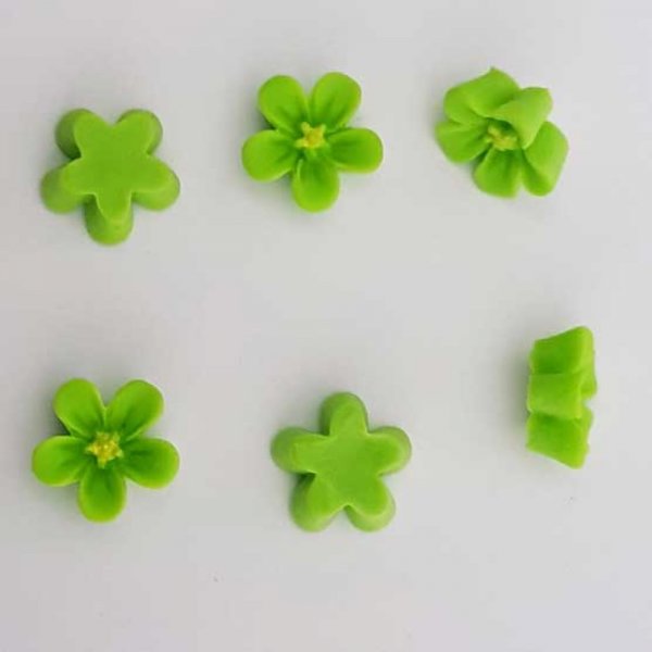 Fleur Synth&eacute;tique 12 mm N&deg;01-Vert