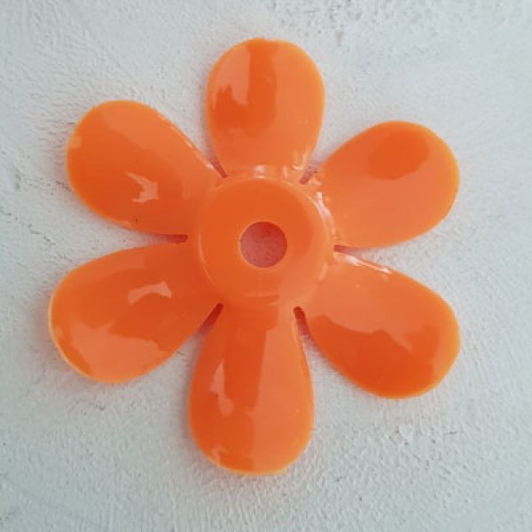 Syntetisk blomst N&deg;01 Orange
