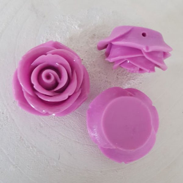 Syntetisk blomst nr. 02-03 lyslilla