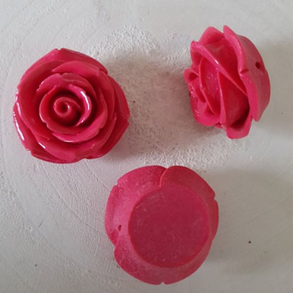 Syntetisk blomst N&deg;02-05 fushia