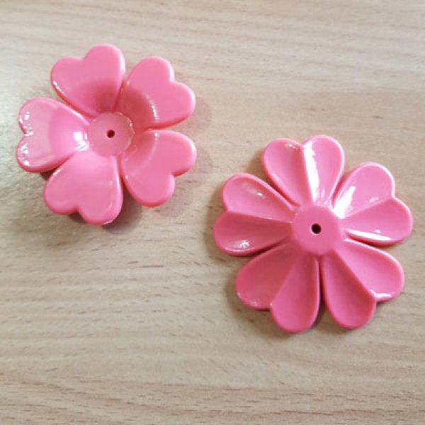 Syntetisk blomst N&deg;01-01 M&oslash;rk pink