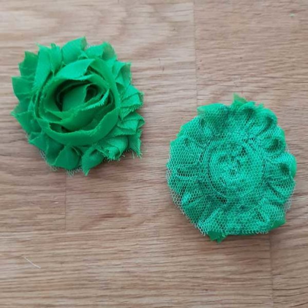 Flosset stof blomst nr. 24