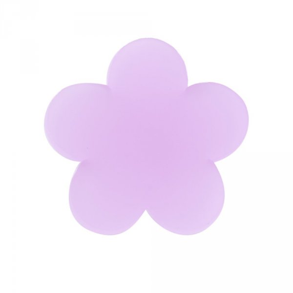 Fleur pvc 26 mm Lilas Opaline