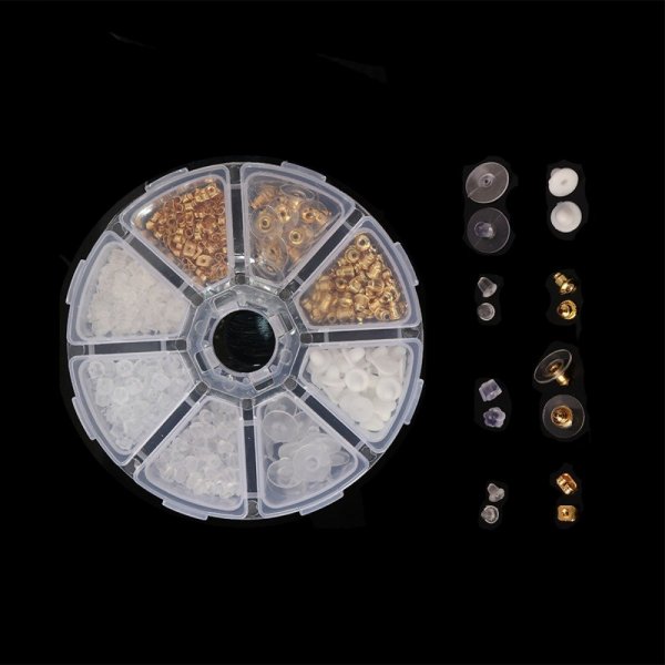 Parti p&aring; 400 blandede N&deg;02-spidser (200 par) til &oslash;reringe.