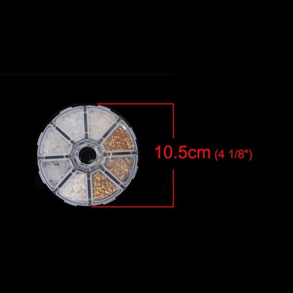 Parti p&aring; 400 blandede N&deg;02-spidser (200 par) til &oslash;reringe.
